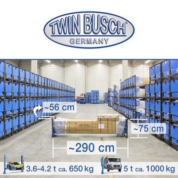 ДВУХКОЛОННЫЙ ПОДЪЕМНИК TWIN BUSCH, МОДЕЛЬ TW 242A