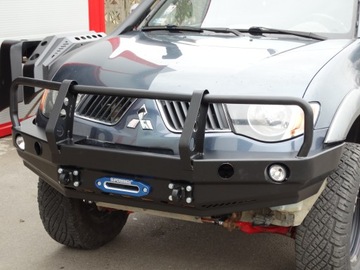 СТАЛЬНОЙ ПЕРЕДНИЙ БАМПЕР MITSUBISHI L200 -15