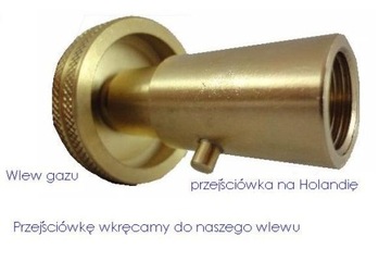 Przejściówka Adapter PL - Holandia 10mm BAJONETT