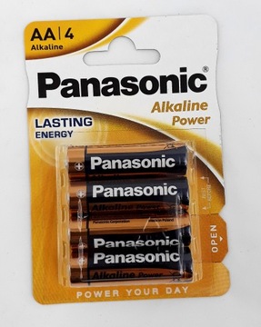 BATERIE ALKALICZNE PANASONIC LR6 1.5V PALUSZKI