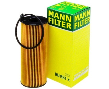 FILTR OLEJU MANN FILTER HU831x AUDI A6 C6 3.0 TDI