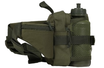 БУТЫЛКА С САШЕ И КОРПУСОМ MIL-TEC 0,6л ОЛИВКОВАЯ НА РЕМНЕ ​​ПВХ