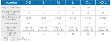 SPODNIE ciążowe dresowe LENA kokarda- M melanż