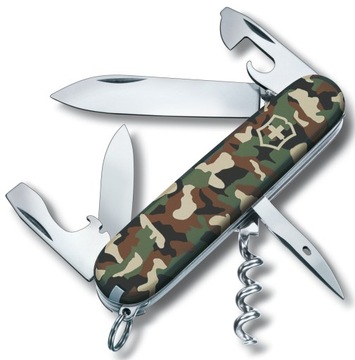 Victorinox 1.3603.94, scyzoryk Spartan, 91 mm, 12 funkcji, woodland camo