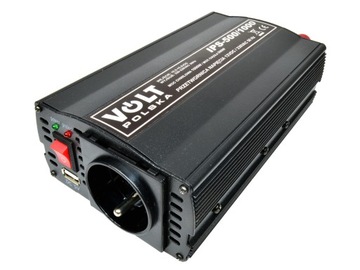 PRZETWORNICA DO TIR 24V 230V 500W/1000W SINUS MODYFIKOWANY GRZAŁKA KOMPUTER