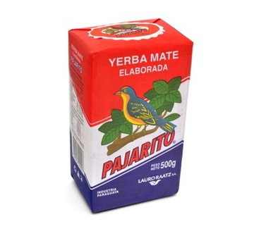 Yerba Mate PAJARITO ELABORADA mocna klasyczna 500g