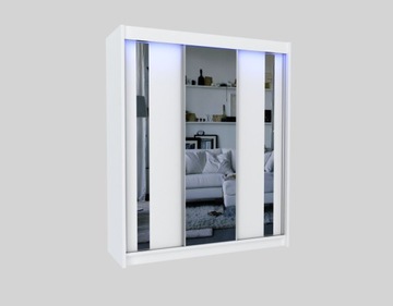 Szafa z lustrem 4 kolory do wyboru 180cm G180