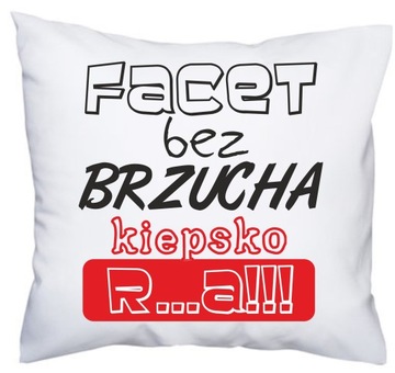 śmieszna poduszka prezent na święta dla brata