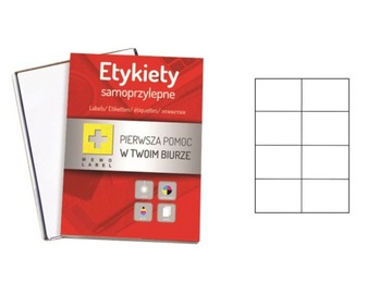 ETYKIETY A4 Memo Label 105x74mm 100ark.