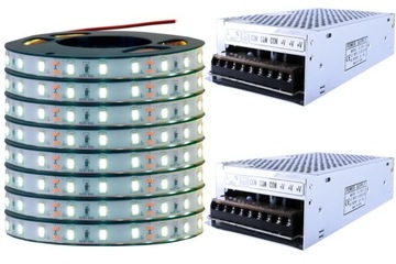 ZESTAW taśma LED sufit 5630 biała NATURALNA 40m