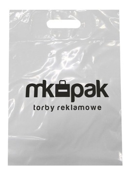 Reklamówki Torby Foliowe z Nadrukiem 40x50 100 szt