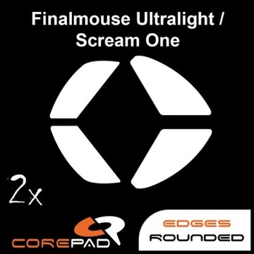 2 x CorePad Ślizgacze FinalMouse Ultralight Sunset