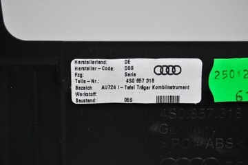 DRŽÁKY BUDÍKŮ AUDI R8 4S 4S0857318