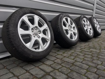 4× DISK HLINÍK AUDI OE 8R0 8.0" X 17" 5X112 ET 39