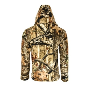 Bluza myśliwska polar w kamuflażu leśnym infinity