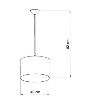 Lampa Wisząca PIŁKA A Dziecięca dla Chłopca zwis abażurowy nowoczesny LED