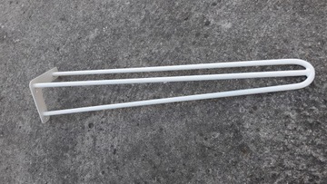 Ножка стола металлическая ШПИЛЬКА НОГИ 71 см, 3 перекладины лофт