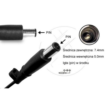 Ładowarka 180W do Dell 19.5V 9.23A PIN 7.4-5.0mm