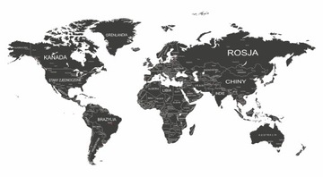 mapy mapa naklejki na ścianę naklejka z mapą 240