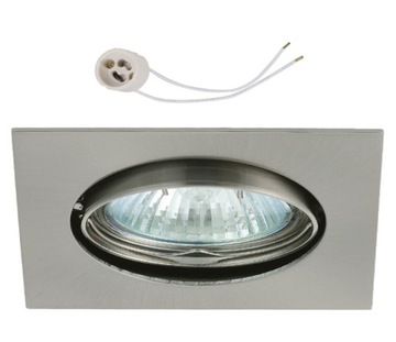 Oprawa kwadratowa RUCHOMA do LED GU10 230V 4kolory