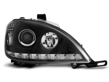 Lampy przód MERCEDES ML W163 LED diodowe BLACK