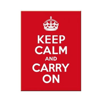 Magnes Keep Calm and Carry On Nostalgic 14291