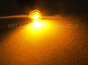 LED T10 W5W CREE 12V 24V ŻÓŁTA CZERWONA BIAŁA moc