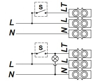 WENTYLATOR ŚCIENNY SUFITOWY QUIET STYLE-A 100 TIMER INOX ZAWÓR ZWROTNY