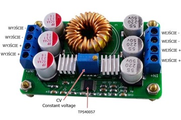 Модуль понижающего преобразователя DC-DC 6A CV TPS40057