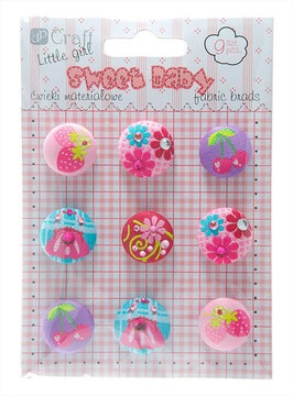 ĆWIEKI MATERIAŁOWE, 9 SZT. SWEET BABY
