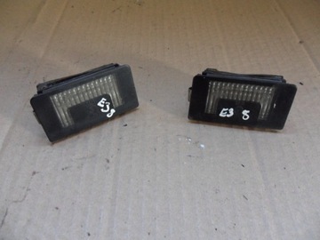 BMW E38 LAMPKA TABLICY REJESTRACYJNEJ
