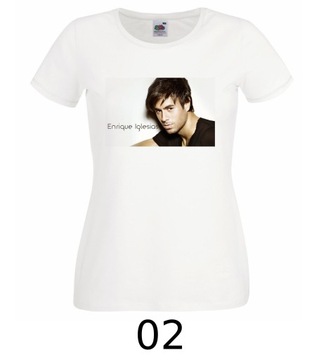 Enrique Iglesias T-Shirt Koszulka M DUŻO WZORÓW