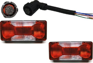 LAMPA TYLNA LEWA PRAWA TYŁ IVECO DAILY + WTYCZKA