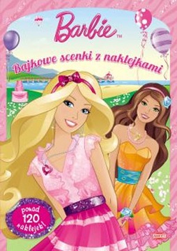 Bajkowe scenki z naklejkami Barbie SC-111 AMEET