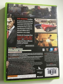 Mafia II 2 GotY + Карта X360 мульти