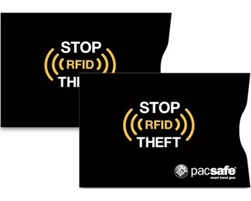 Защитный чехол Pacsafe RFIDsleeve 25, 2 шт.