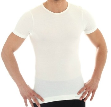 Wełniana koszulka z merynosów BRUBECK COMFORT WOOL XL