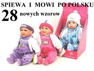 BABY duża LALKA BORN bobas mówi śpiewa PO POLSKU