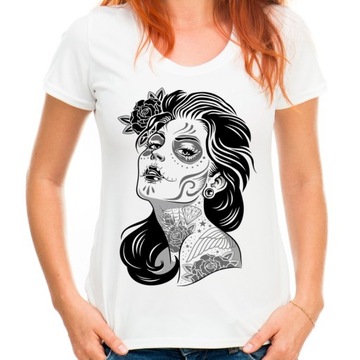 Футболка женская Tattoo 2 с татуировкой женщина HQ L