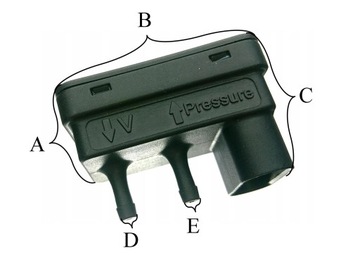 ДАТЧИК ДАВЛЕНИЯ MAPSENSOR AEB 025 AEB025 + ЗАГЛУШКА