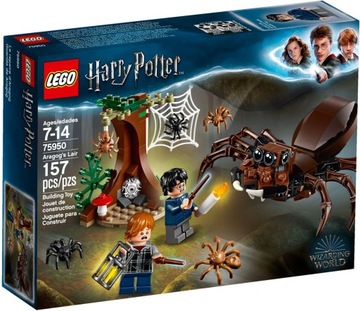 LEGO HARRY POTTER 75950 LEGOWISKO ARAGOGA PAJĄK !