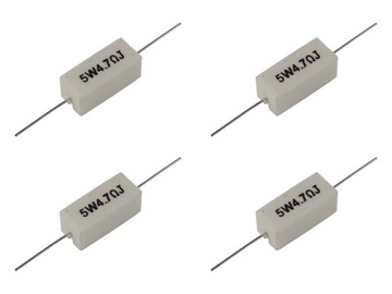 Rezystor ceramiczny 4.7R 5W [4szt]