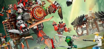 Детские фотообои LEGO NINJAGO 200x95, самоклеющиеся