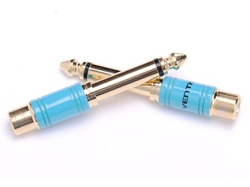 Аудиоадаптер HiFi VENTION RCA Cinch --> 6,5 мм