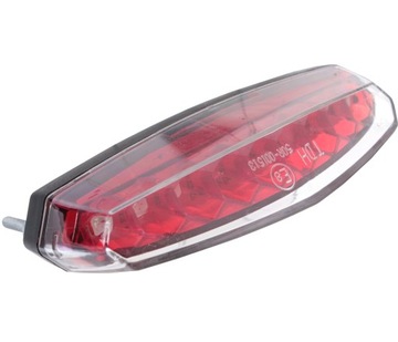 Lampa Tył Tylna Uniwersalna z Podświetleniem Tablicy Pełen Led Clear Cross