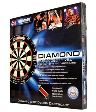 Дартс DIAMOND PLUS Winmau из сизаля