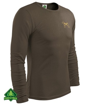 ФУТБОЛКА КАМУФЛЯЖНАЯ С ОХОТНИЧЬЕЙ СОБАКОЙ ЭРДЕЙЛ-ТЕРЬЕР