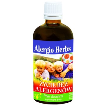 Alergio Herbs ŻYCIE BEZ ALERGENÓW Alergia 100 ml