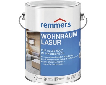 Remmers Wohnraum-Lasur Lazura woskowa do mebli 10L