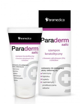 Paraderm Salic 150 ml Szampon przeciwłupieżowy